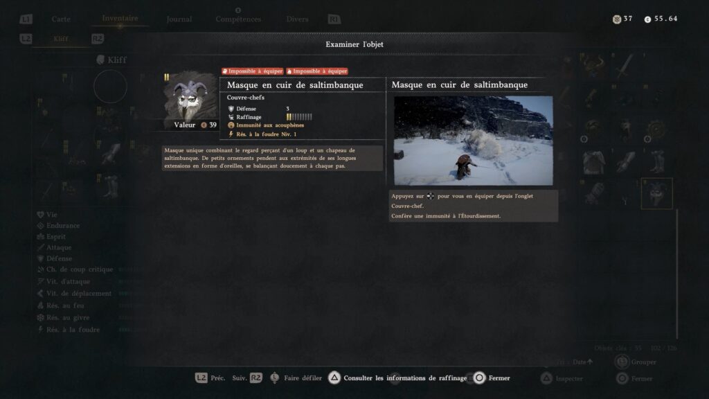 crimson-desert-emplacement-armure-kliff-masque-cuir-saltimbanque