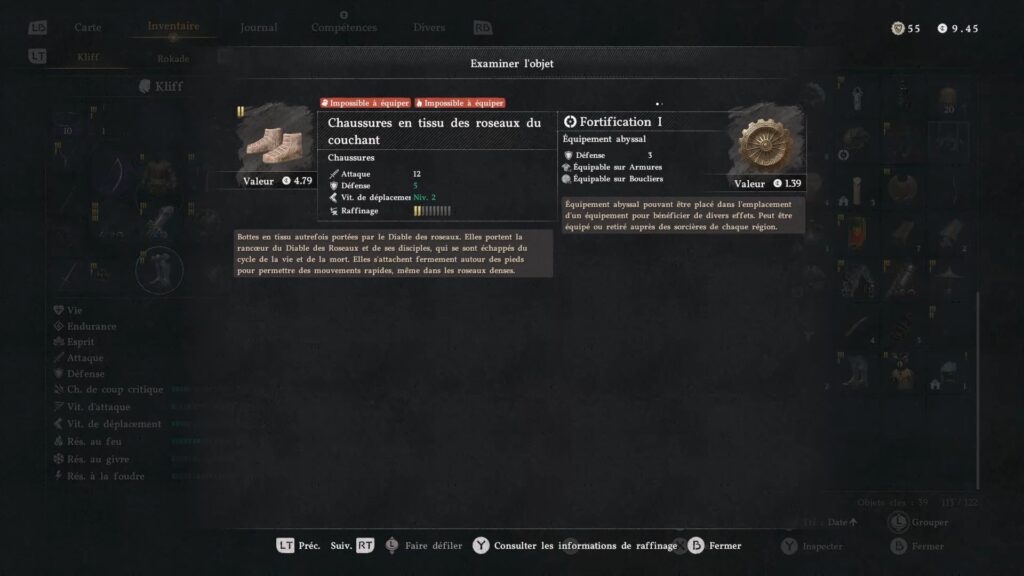 crimson-desert-emplacement-meilleure-armure-chaussure-tissu-des-roseaux-du-couchant