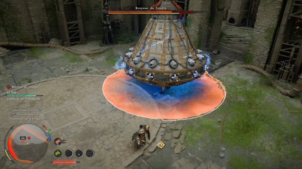 crimson desert soluce solution guide broyeur foudre tempete boss cle marni astuce jeu forteresse orbian xbox pc ps5