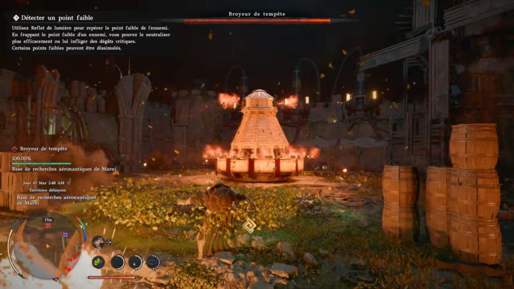 crimson desert soluce solution guide broyeur foudre tempete boss cle marni astuce jeu forteresse orbian xbox pc ps5