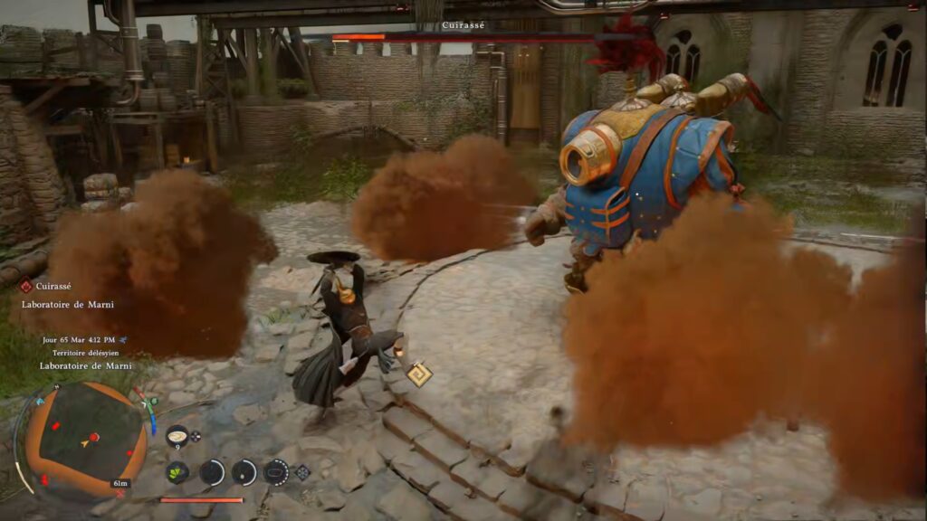 crimson desert soluce solution guide broyeur foudre tempete boss cle marni astuce jeu forteresse orbian xbox pc ps5