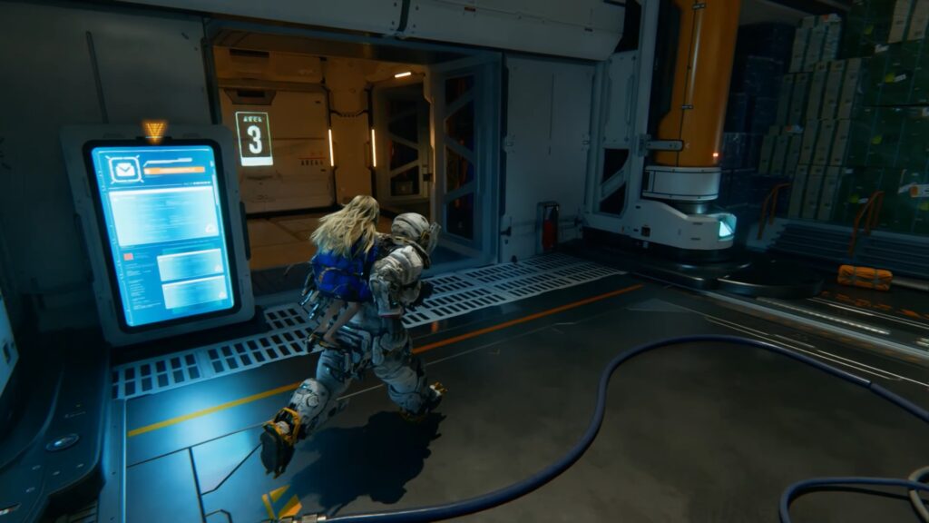 centre de production pragmata soluce guide solution astuce jeu tour liaison balise xbox pc ps5