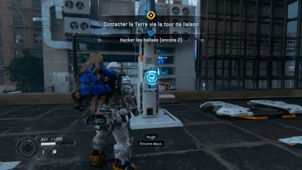 centre de production pragmata soluce guide solution astuce jeu tour liaison balise xbox pc ps5