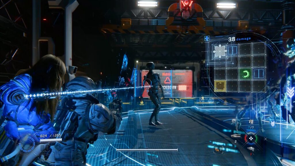 centre de production pragmata soluce guide solution astuce jeu tour liaison balise xbox pc ps5