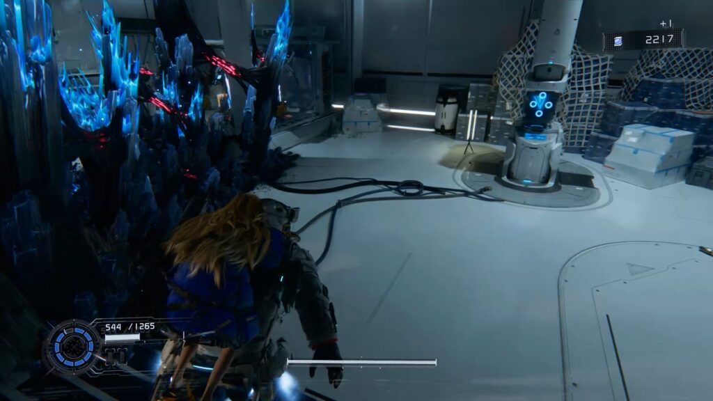 centre de production pragmata soluce guide solution astuce jeu tour liaison balise xbox pc ps5