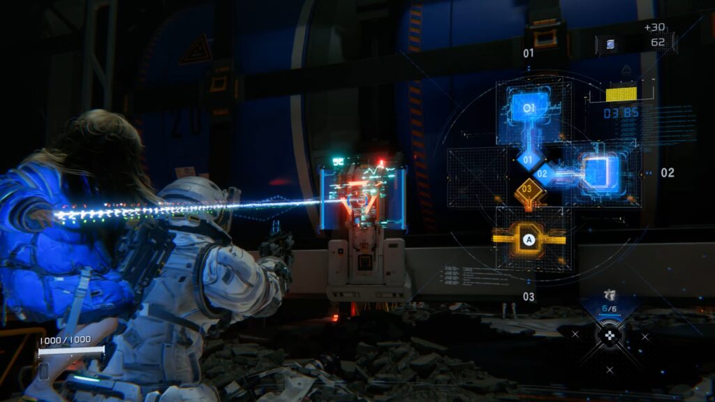 pragmata centrale solaire boss guide verrou porte screenshot soluce guide solution ps5 xbox pc switch 2