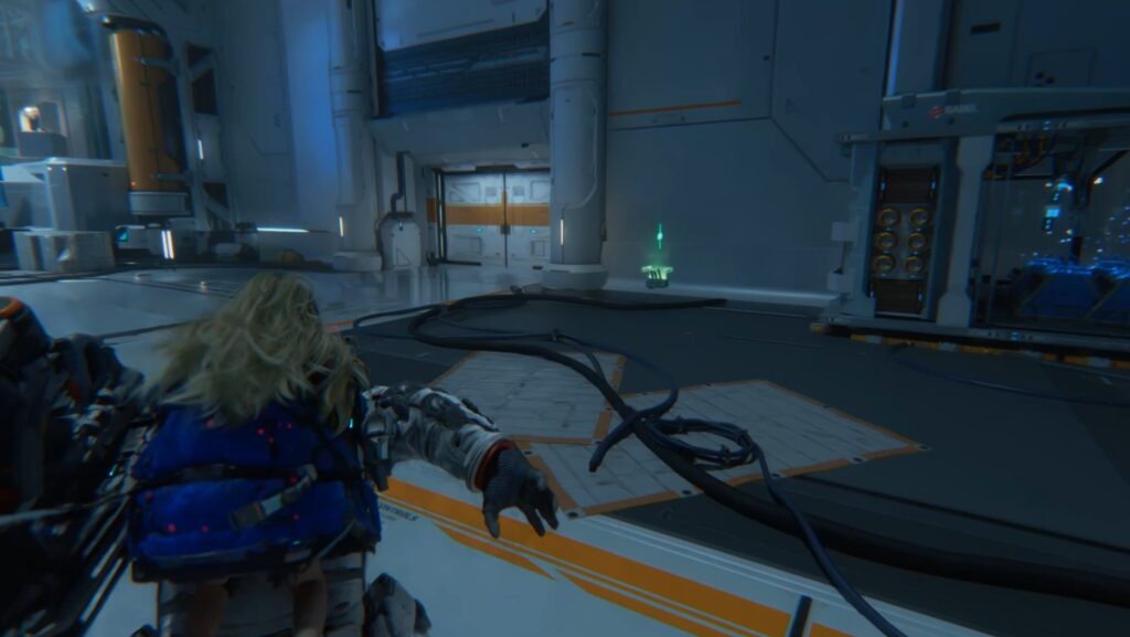 pragmata centre analyse diana cristaux rouge laser astuce soluce solution xbox ps5 pc