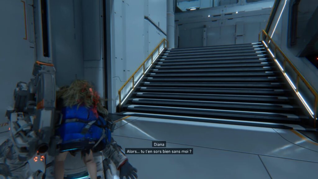 pragmata centre analyse diana cristaux rouge laser astuce soluce solution xbox ps5 pc