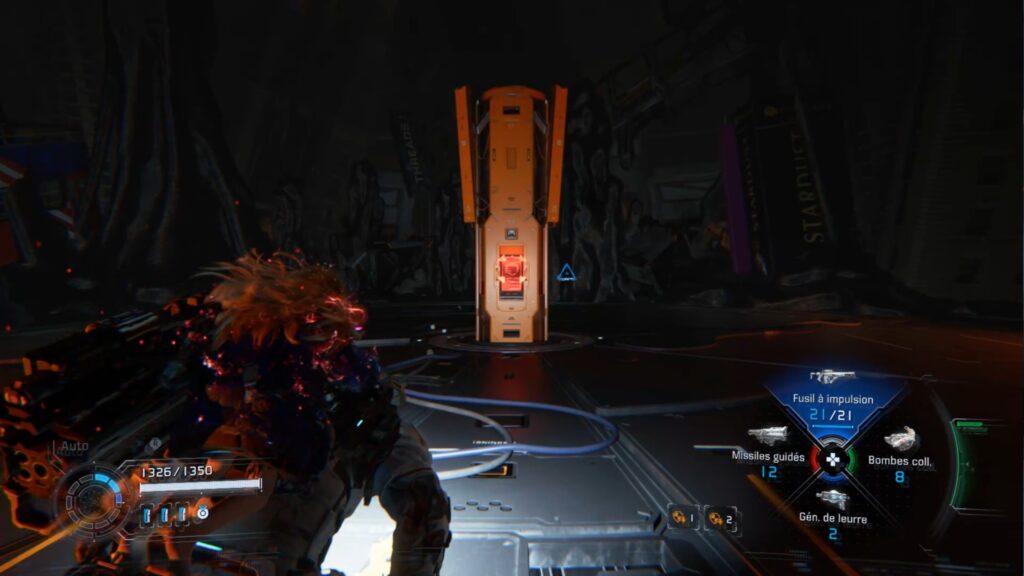 pragmata centre analyse diana cristaux rouge laser astuce soluce solution xbox ps5 pc