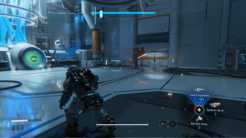 pragmata centre analyse diana cristaux rouge laser astuce soluce solution xbox ps5 pc