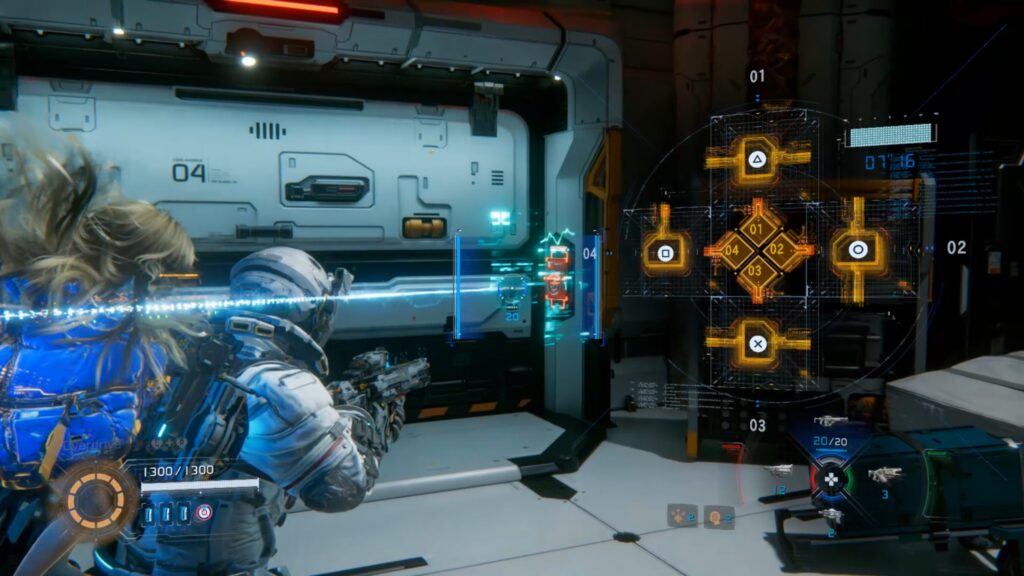 pragmata mine lunum enigme puzzle fr jeu astuce xbox ps5 pc solution soluce idus tour centrale 