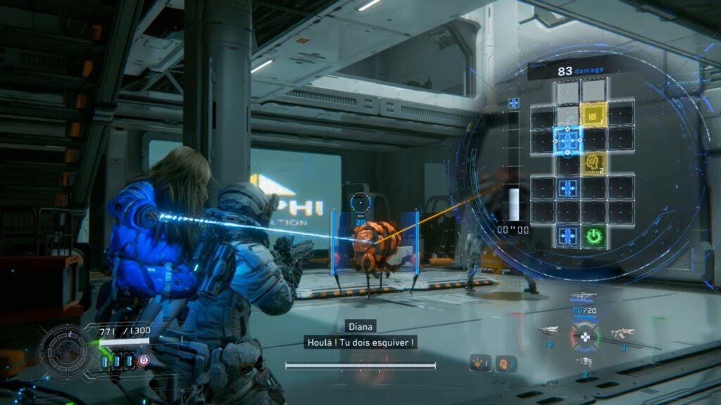 pragmata mine lunum enigme puzzle fr jeu astuce xbox ps5 pc solution soluce idus tour centrale 