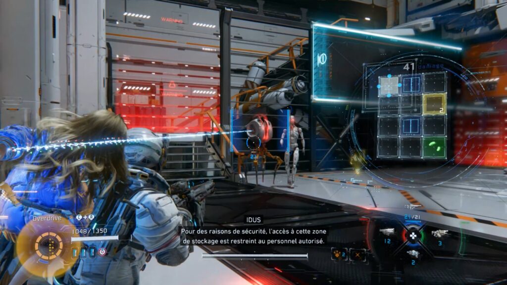 pragmata mine lunum enigme puzzle fr jeu astuce xbox ps5 pc solution soluce idus tour centrale 