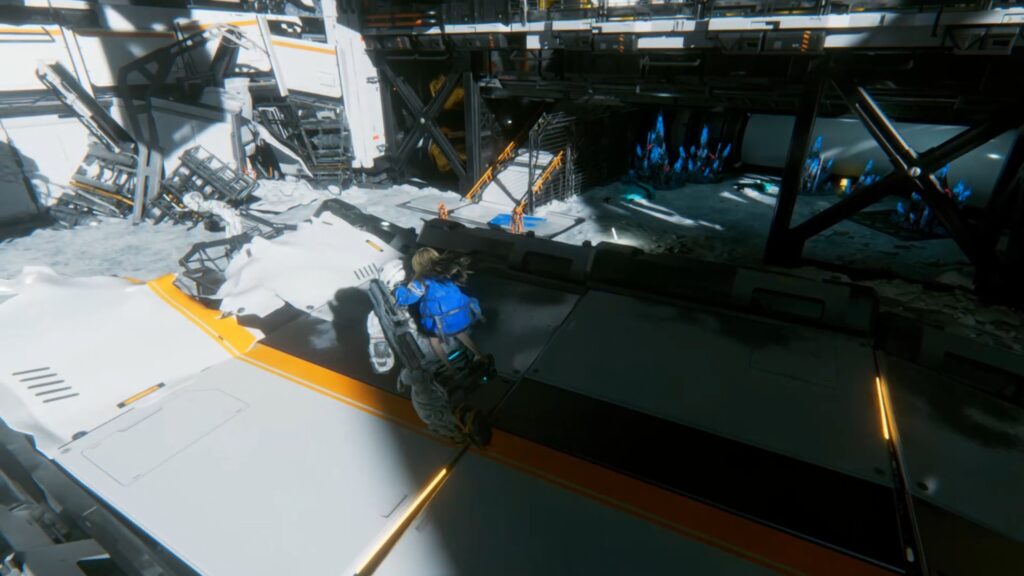 pragmata mine lunum enigme puzzle fr jeu astuce xbox ps5 pc solution soluce idus tour centrale 