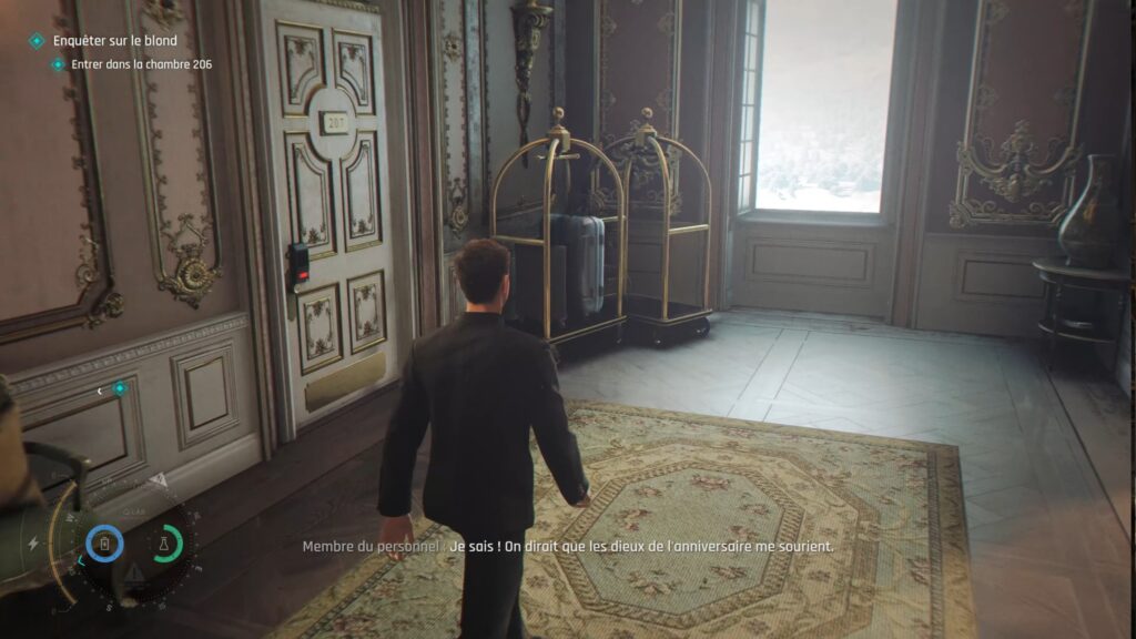007 first light presse defi soluce solution bibliotheque laverie code blond cheminee salle a manger enigme xbox ps5 pc switch 2