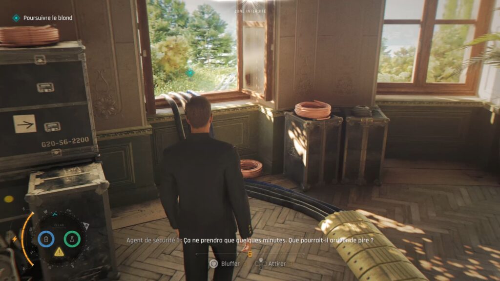 007 first light presse defi soluce solution bibliotheque laverie code blond cheminee salle a manger enigme xbox ps5 pc switch 2