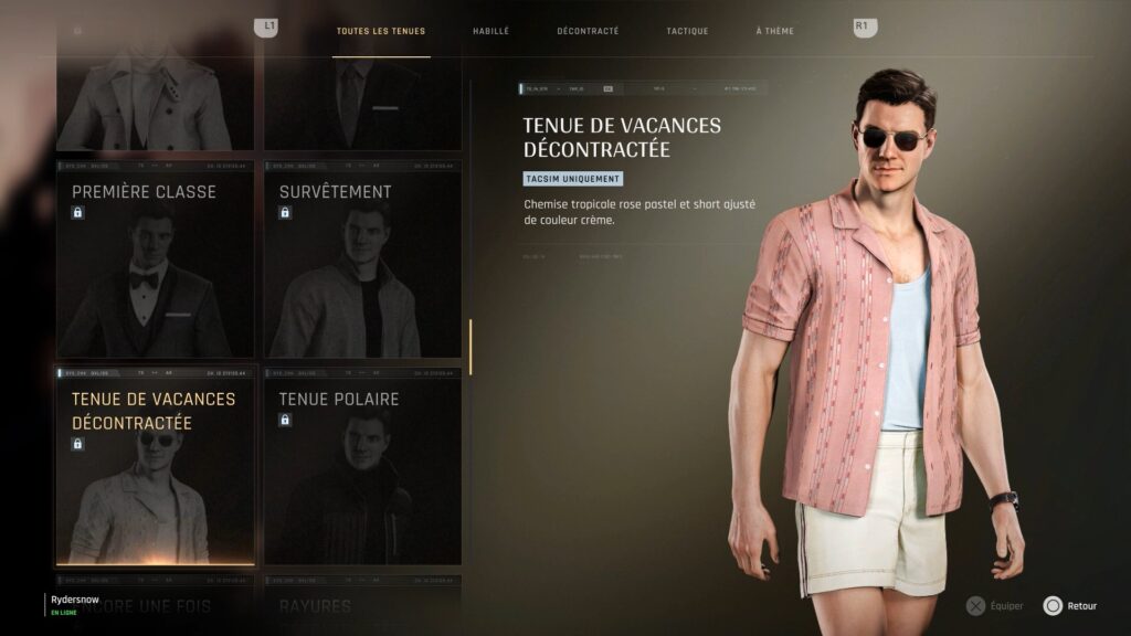 007-first-light-soluce-comment-obtenir-tenue-de-vacances-decontractee