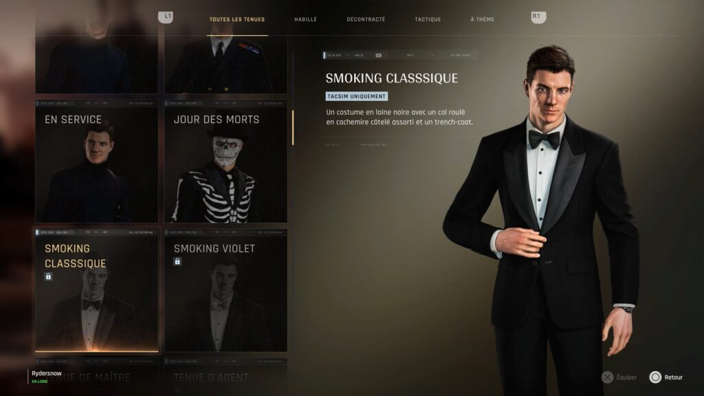 007-first-light-soluce-comment-obtenir-tenue-smoking-classique