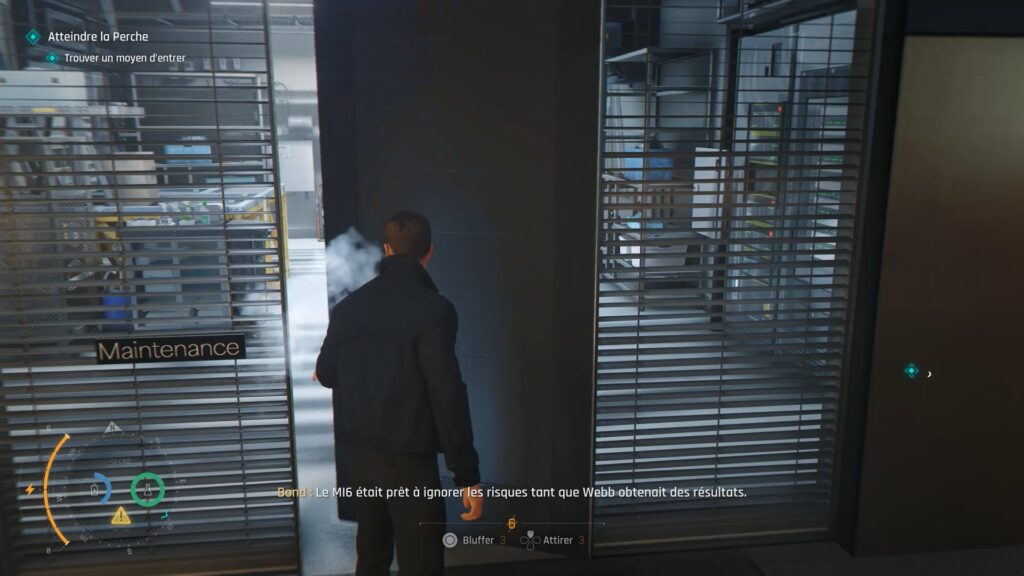 007 first light soluce guide solution astuce xbox ps5 pc code greeway porte escalier laser penthouse webb serveur