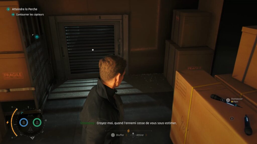 007 first light soluce guide solution astuce xbox ps5 pc code greeway porte escalier laser penthouse webb serveur