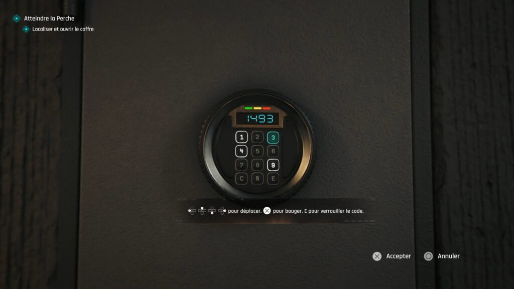 007 first light soluce guide solution astuce xbox ps5 pc code greeway porte escalier laser penthouse webb serveur