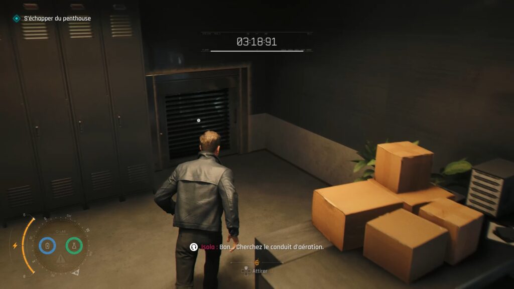 007 first light soluce guide solution astuce xbox ps5 pc code greeway porte escalier laser penthouse webb serveur