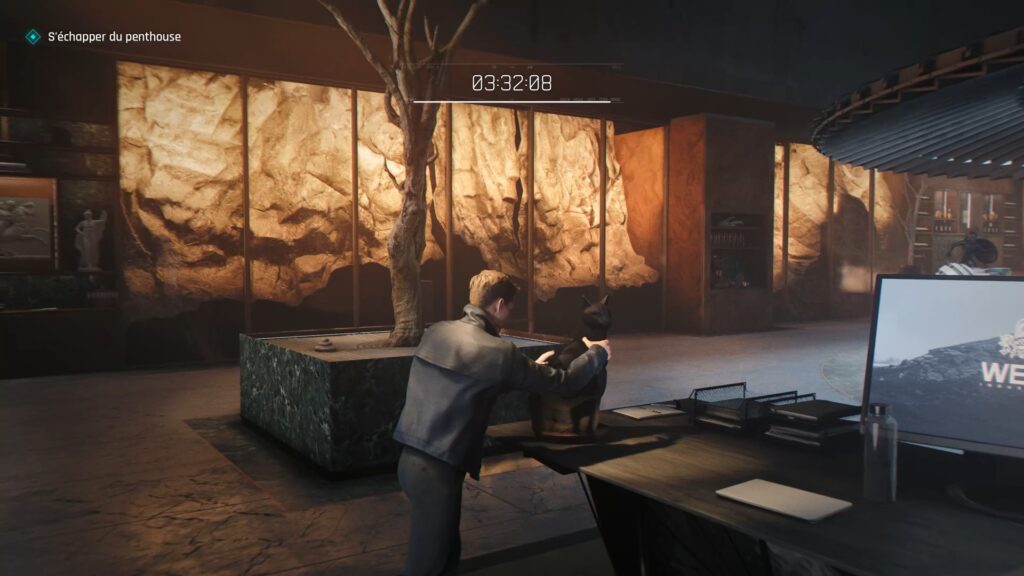 007 first light soluce guide solution astuce xbox ps5 pc code greeway porte escalier laser penthouse webb serveur