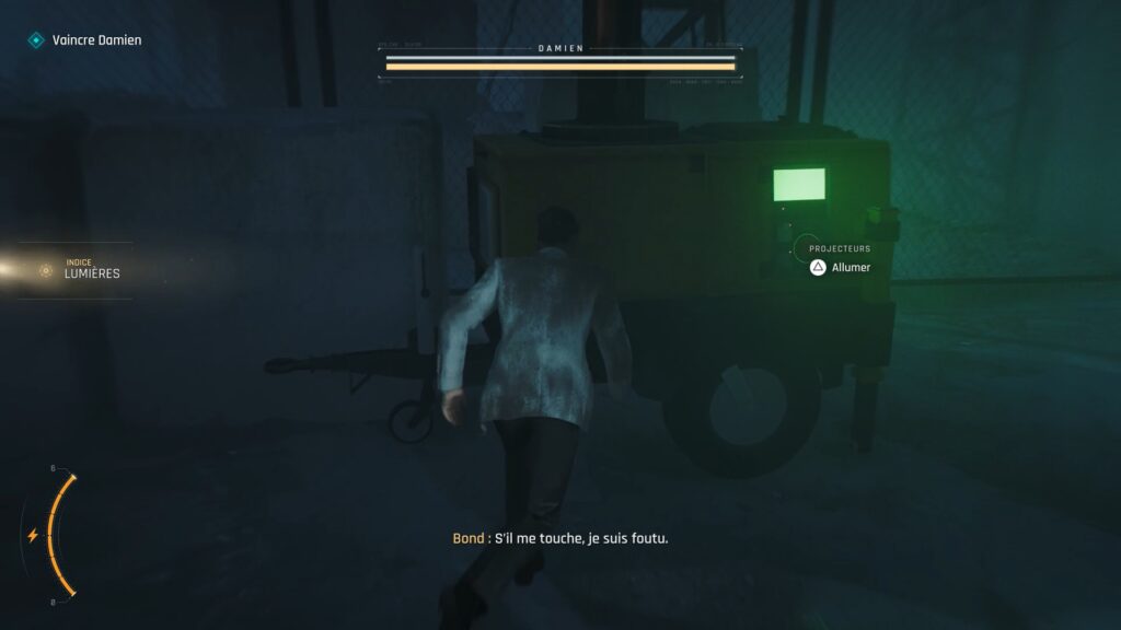 007 first light mourir attendre fr soluce solution astuce guide xbox pc ps5 q trak damien boss