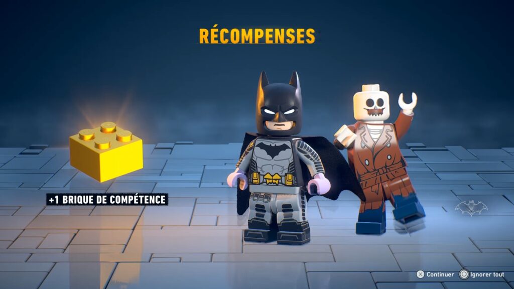 Lego Batman costume obtenir heritage legacy dark night soluce guide solution astuce jeu