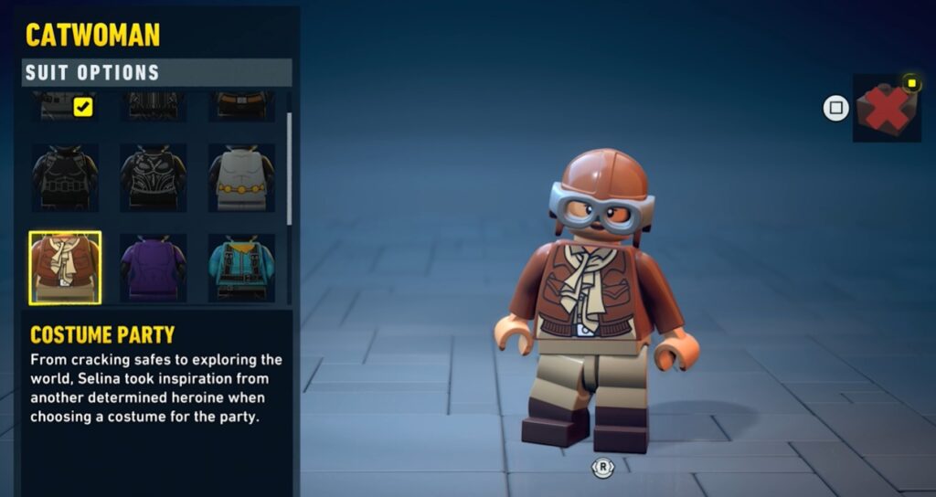 lego batman legacy dark knight heritage chevalier noir costume catwoman soluce solution astuce je xbox pc ps5