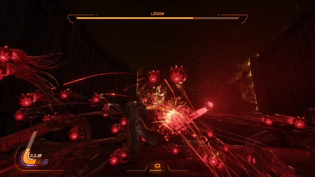 saros legion boss astuce guide solution soluce ps5 arme technique