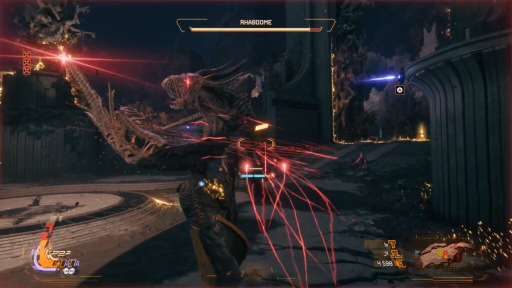 saros rhabdome boss technique guide soluce solution arme relique ps5