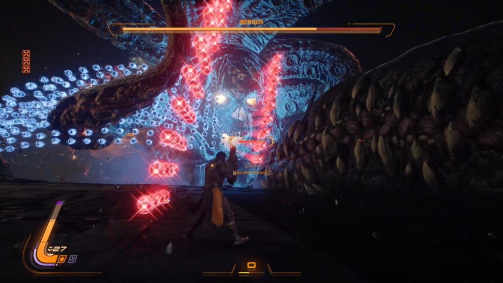 saros berger boss astuce guide soluce solution ps5 astuce technique arme