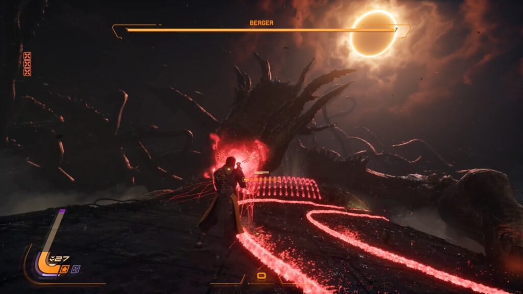 saros berger boss astuce guide soluce solution ps5 astuce technique arme