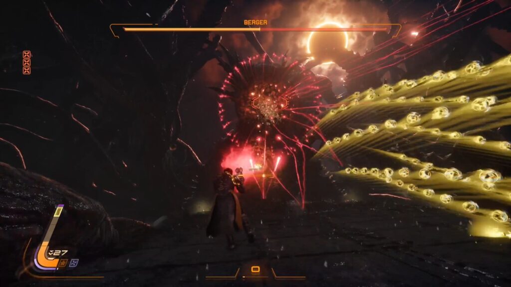 saros berger boss astuce guide soluce solution ps5 astuce technique arme
