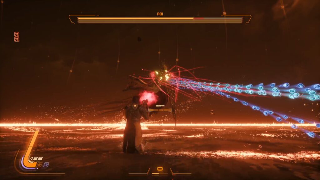 saros roi boss technique arme equipement soluce solution guide fr ps5 build