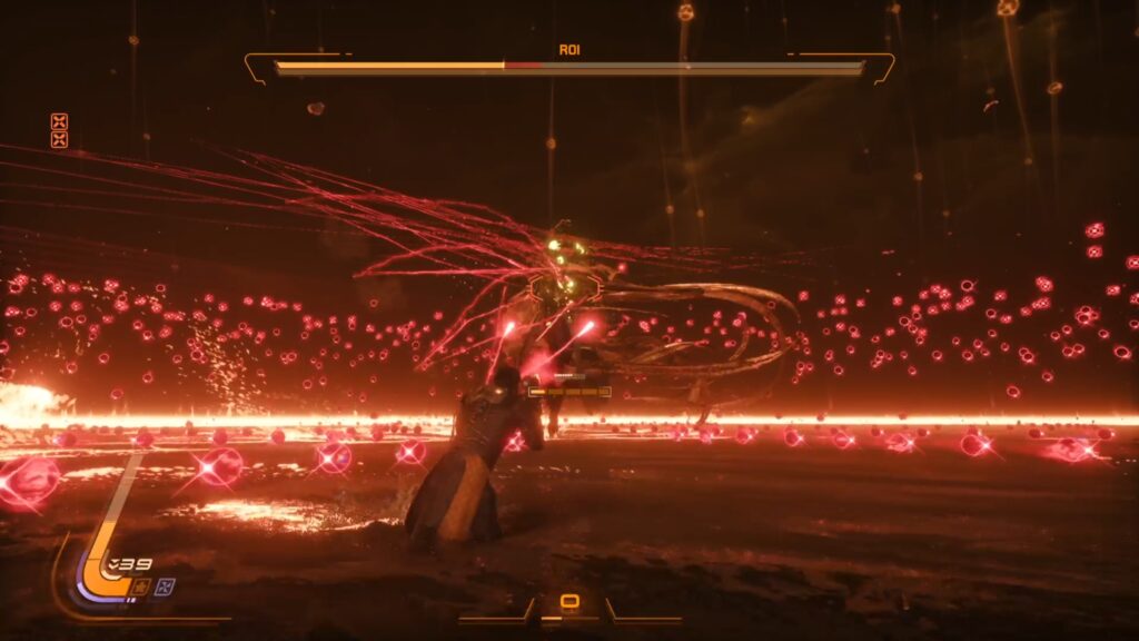 saros roi boss technique arme equipement soluce solution guide fr ps5 build