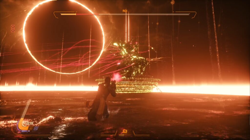 saros roi boss technique arme equipement soluce solution guide fr ps5 build