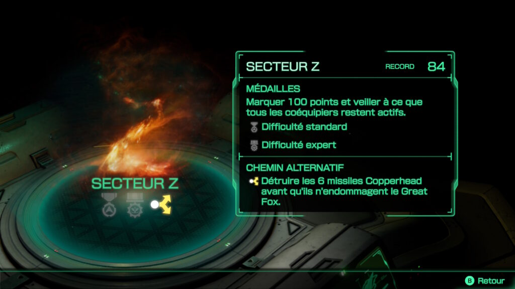 starfox switch 2 soluce solution astuce fin andross jeu screenshot venom