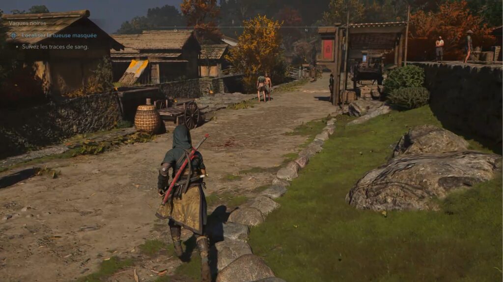 assassin creed shadows soluce guide astuce vagues noire quete jeu xbox pc ps5
