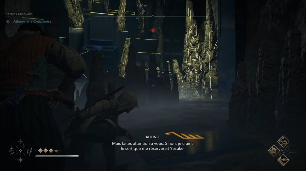 assassin creed shadows soluce guide astuce vagues noire quete jeu xbox pc ps5