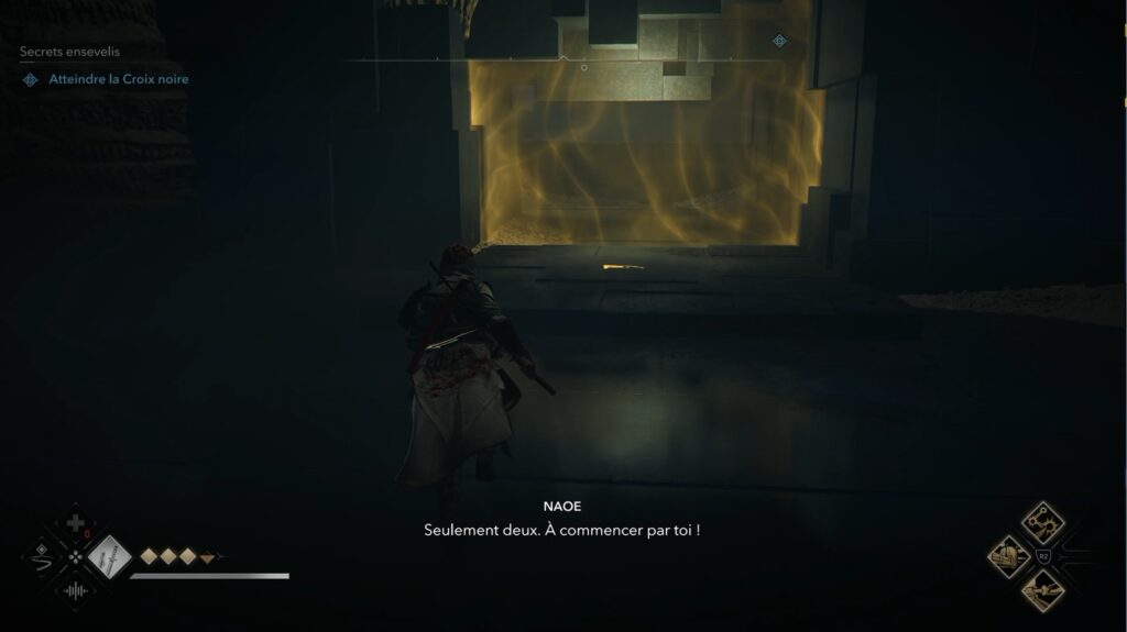 assassin creed shadows soluce guide astuce vagues noire quete jeu xbox pc ps5