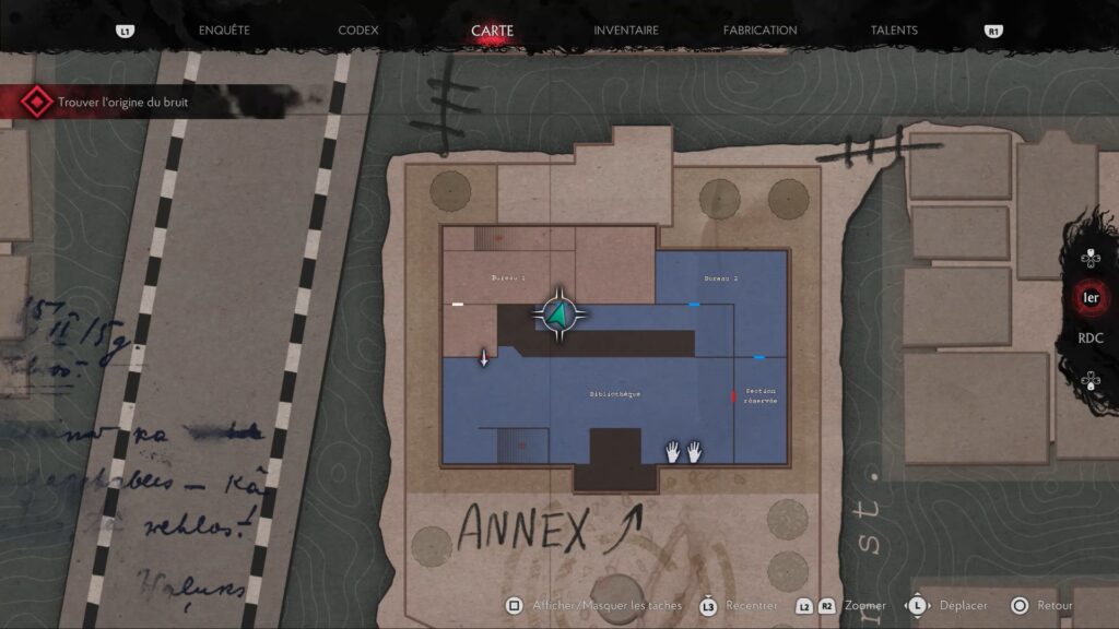 the sinking city 2 annexe bibliotheque soluce guide fr astuce jeu coffre enigme livre