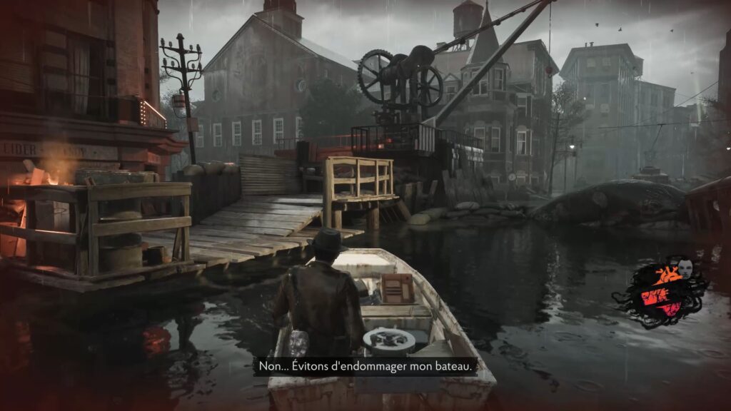 the sinking city 2 caserne soluce astuce guide jeu baleine ecluse code porte