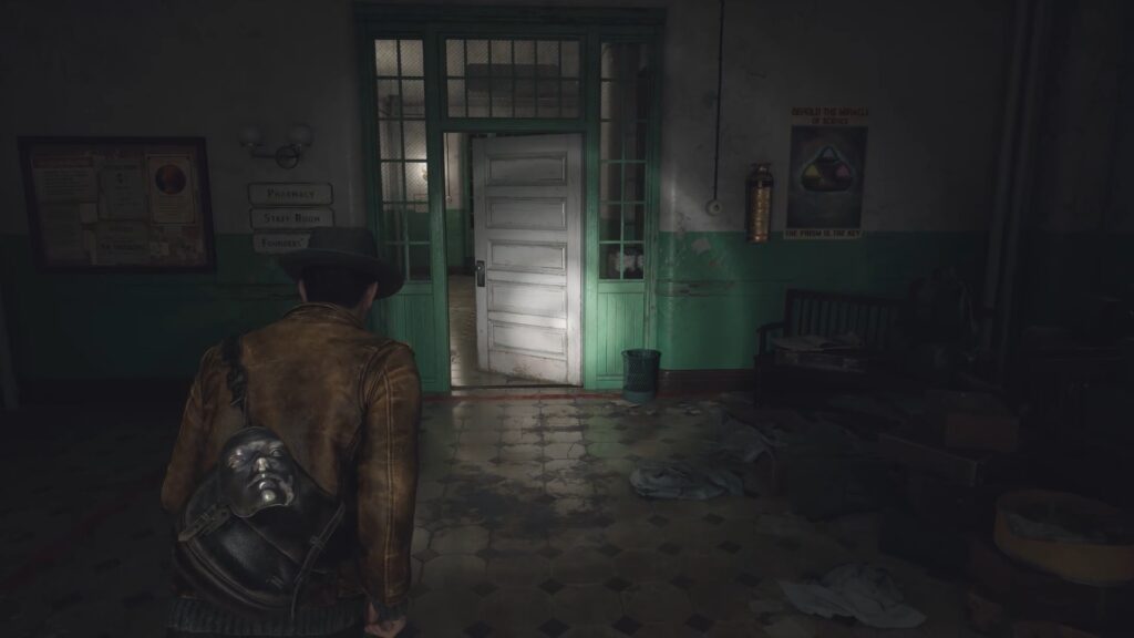 the sinking city 2 soluce guide astuce hopital cle code prisme symbole visage xbox ps5 pc