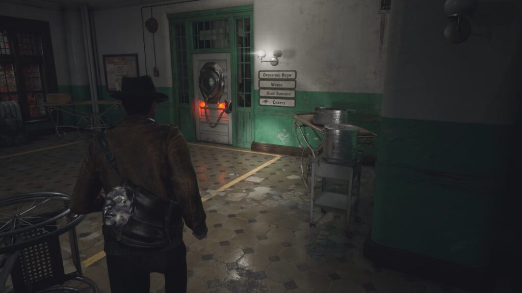 the sinking city 2 soluce guide astuce hopital cle code prisme symbole visage xbox ps5 pc