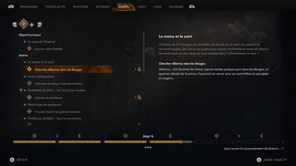 blood of dawnwalker meilleure epee equipement soluce guide xbox ps5 pc fragment mihai