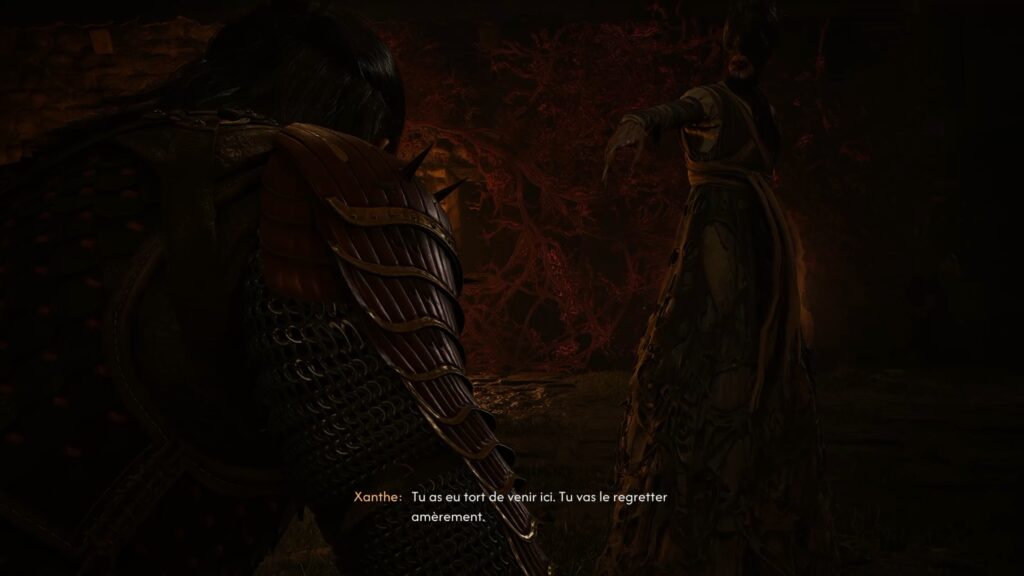 blood of dawnwalker comment eliminer xanthe guide soluce xbox pc ps5 cour quete