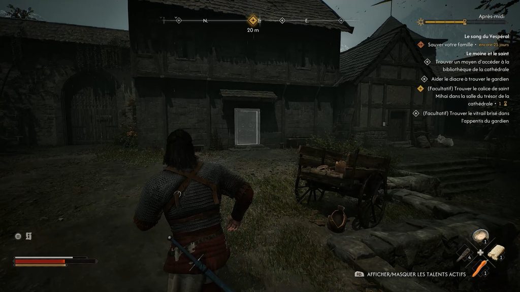 blood of dawnwalker meilleure epee equipement soluce guide xbox ps5 pc fragment mihai
