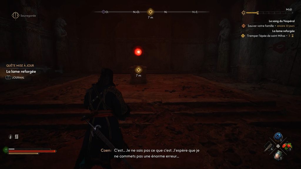 blood of dawnwalker meilleure epee equipement soluce guide xbox ps5 pc fragment mihai